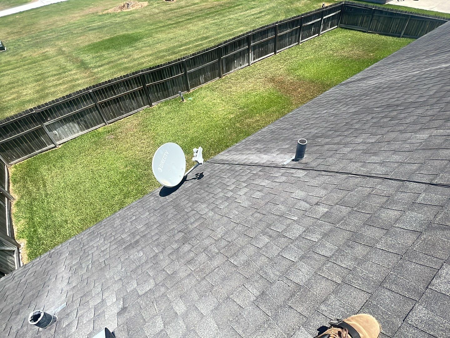 Residential Roofing Installation using GAF HDZ Barkwood by Lighthouse Roofing