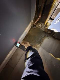 Slab Leak by Newhouse Restoration