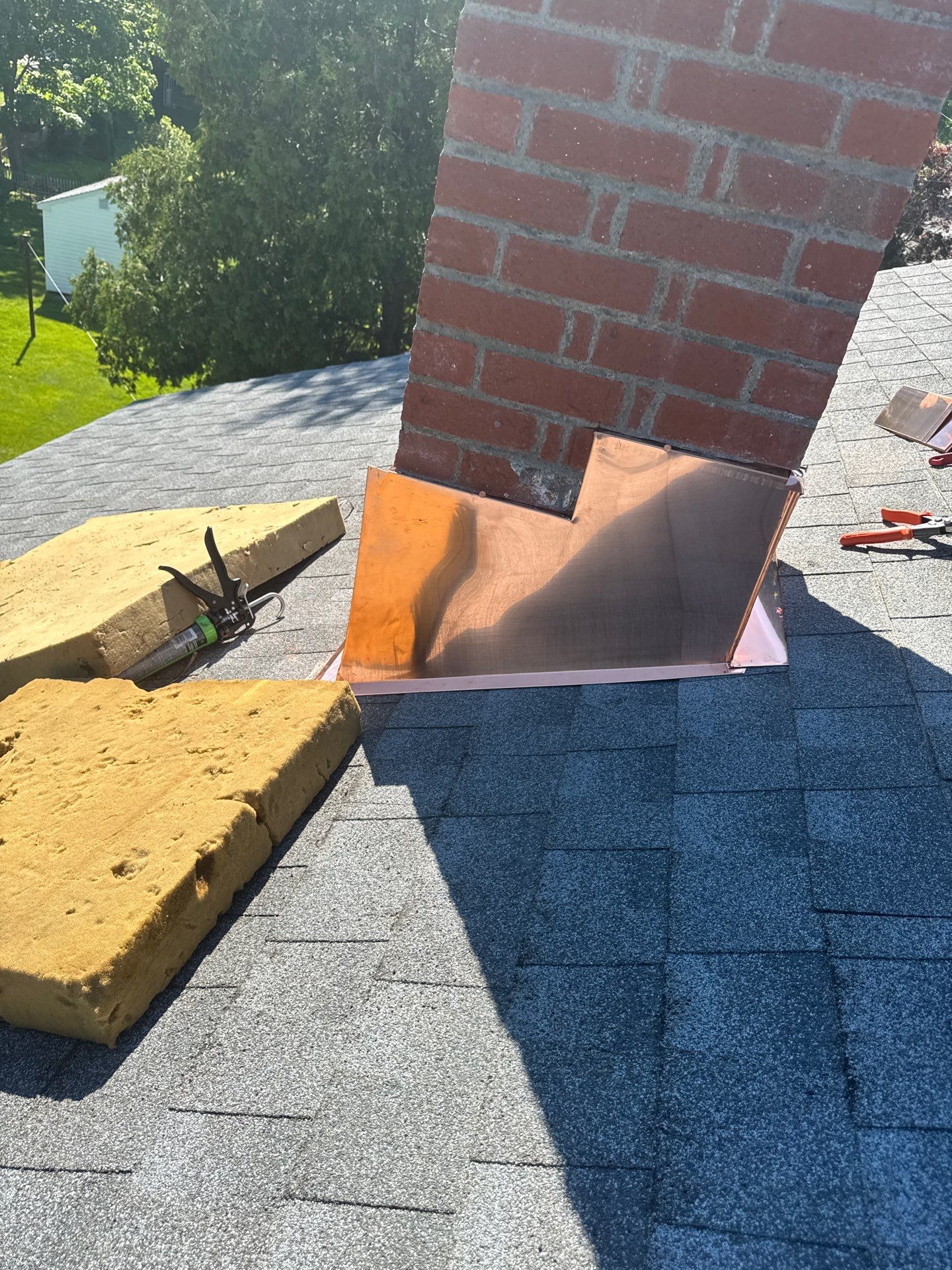 Beautiful new asphalt shingles on a roof in Vernon! by DiGiorgi Roofing and Siding Inc