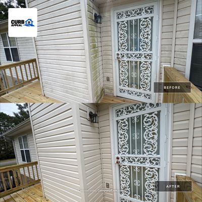 Residential House Wash and Gutter Debris Removal in Soddy-Daisy