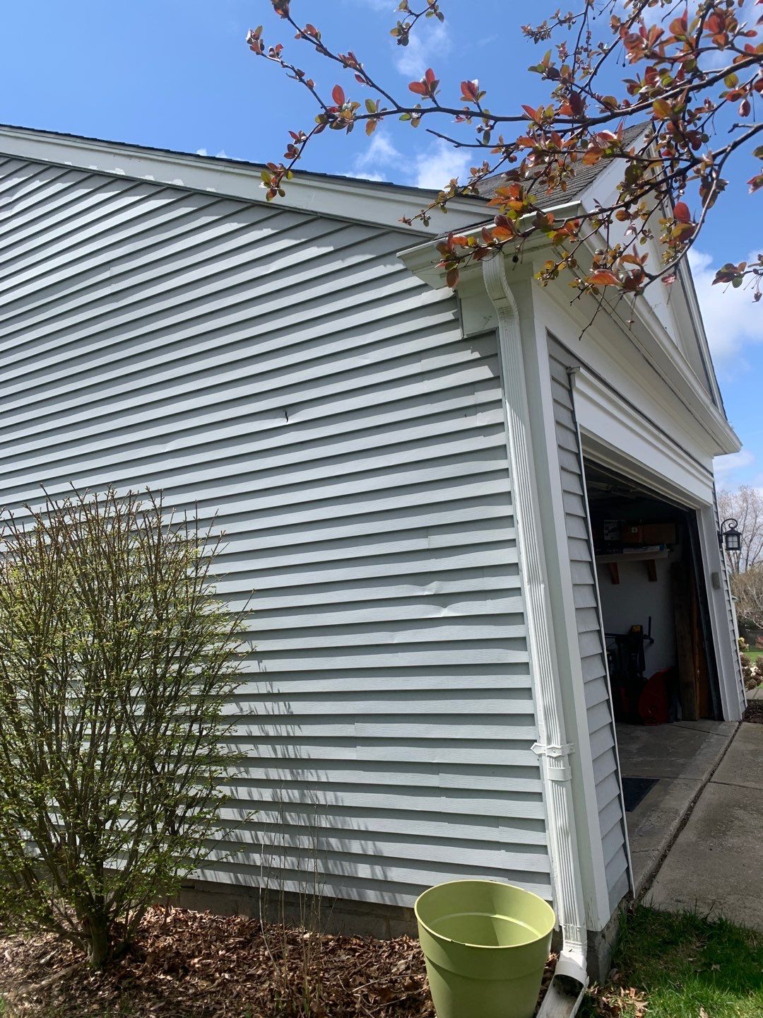 Siding Replacement using Certainteed Restoration Classic D4 Midnight Blue by 180 Contractors