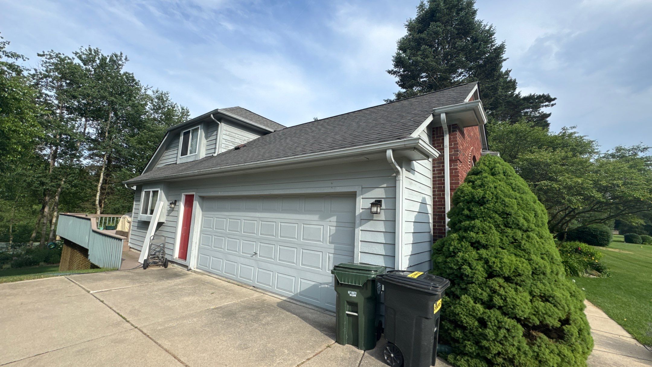 Siding Replacement using Ascend Laguna Blue by 180 Contractors