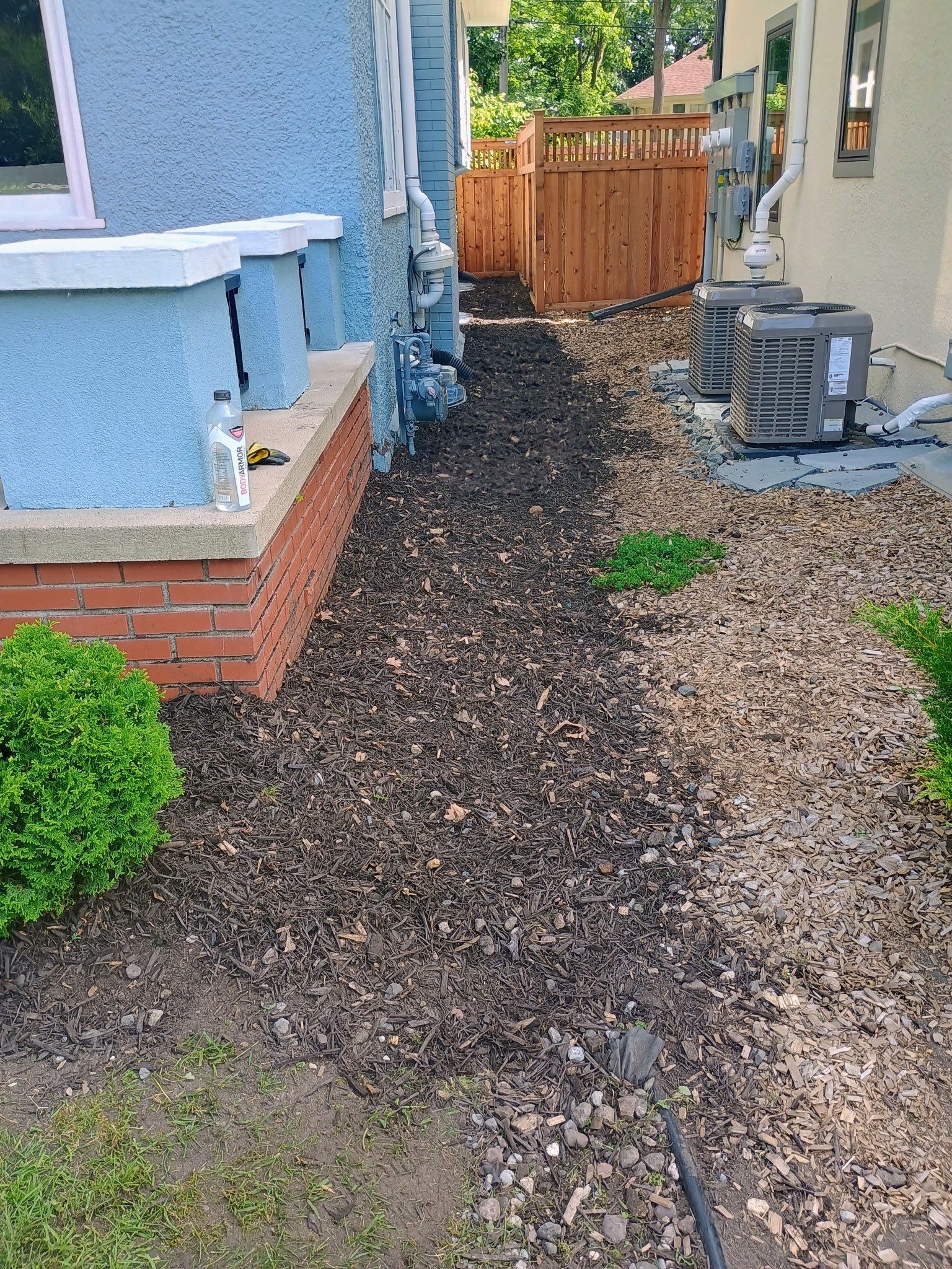 Peter's French Drain and Roof Runoff System Upgrade by Waterproofing Northeast