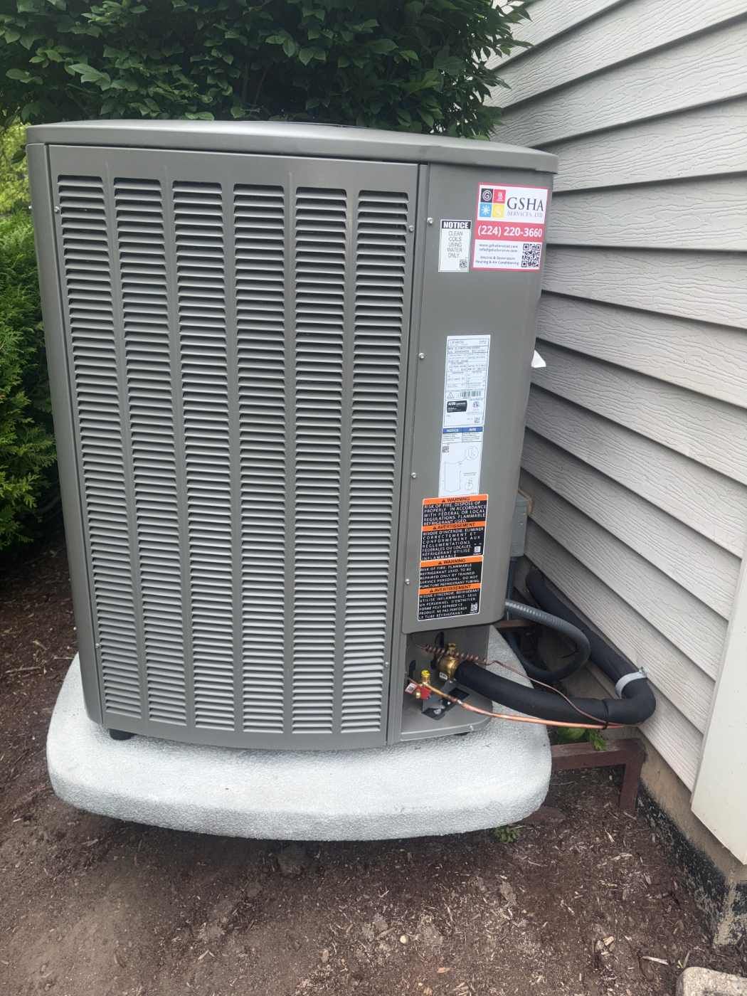 Lennox Elite EL297V Furnace & EL18KCV Air Conditioner Installation with Duct Cleaning – Algonquin, IL | GSHA Services, LTD by GSHA Services LTD