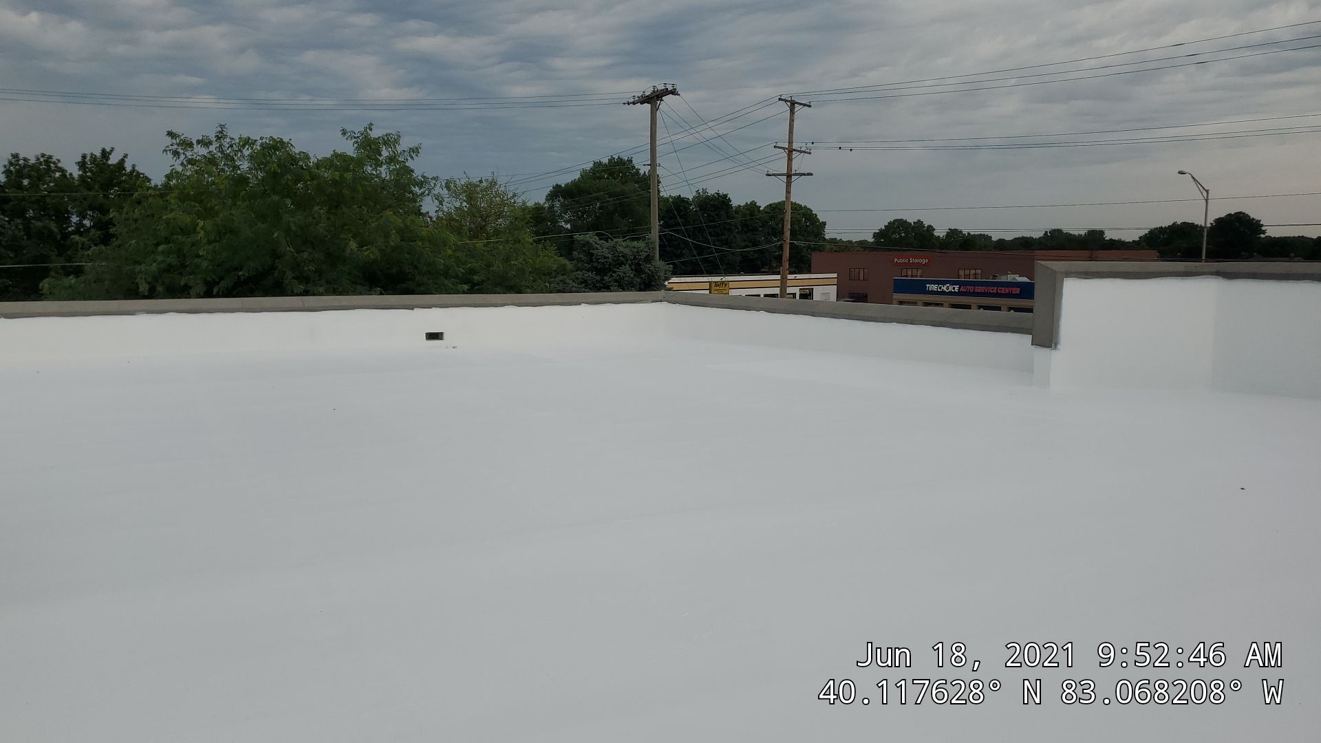 Fabric Reinforced Roof Coating by Gold Star Roofing LLC 
