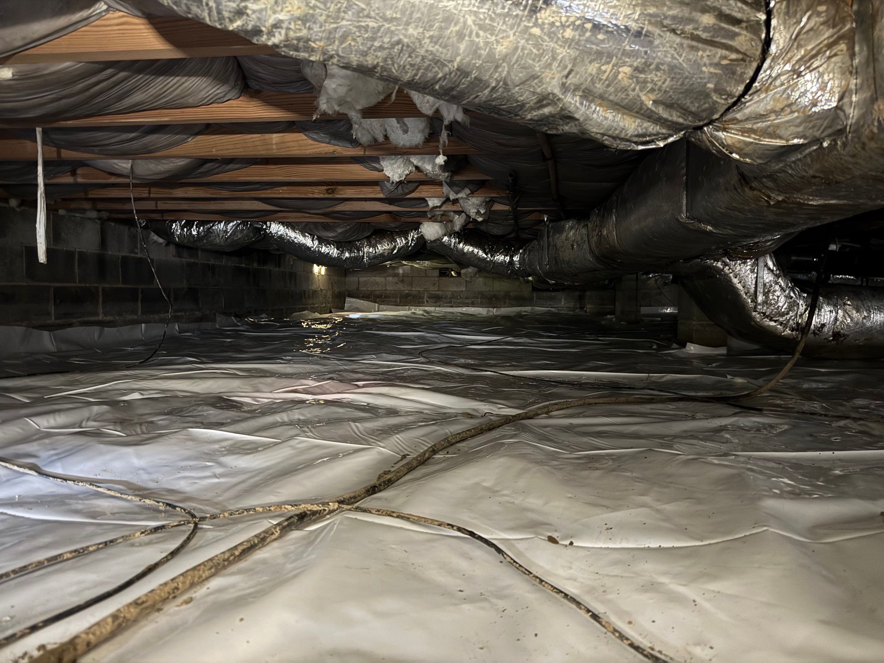 Project in Spring Grove by Patriot Crawl Space Repairs