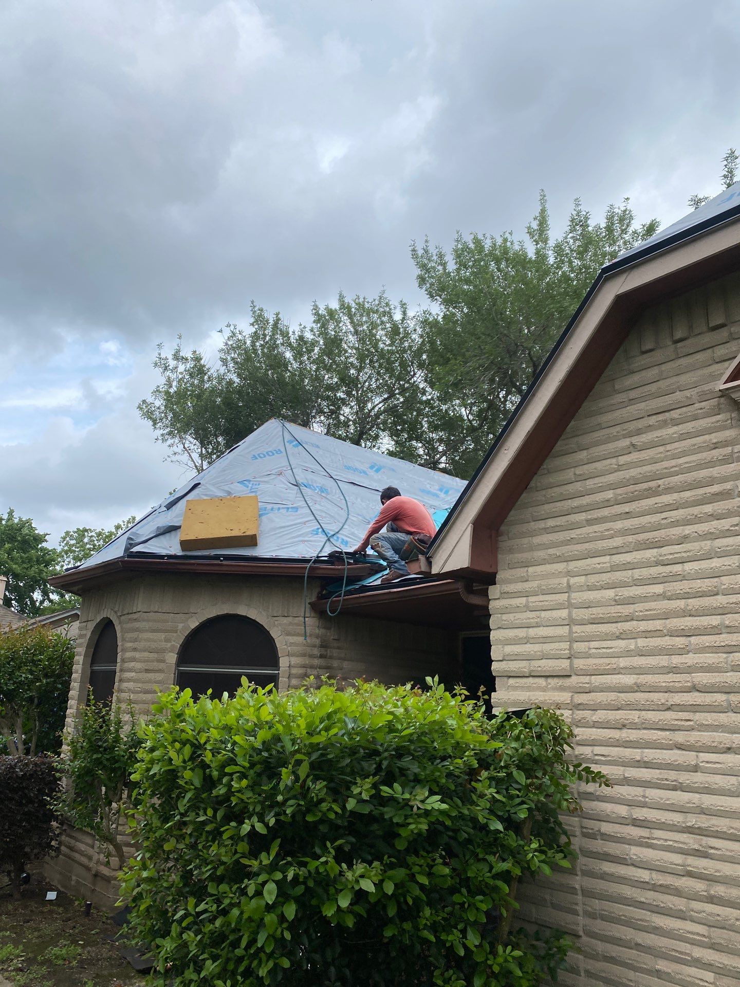 Residential Roof Replacement using GAF HDZ - Charcoal shingles by Elite Roofing LLC