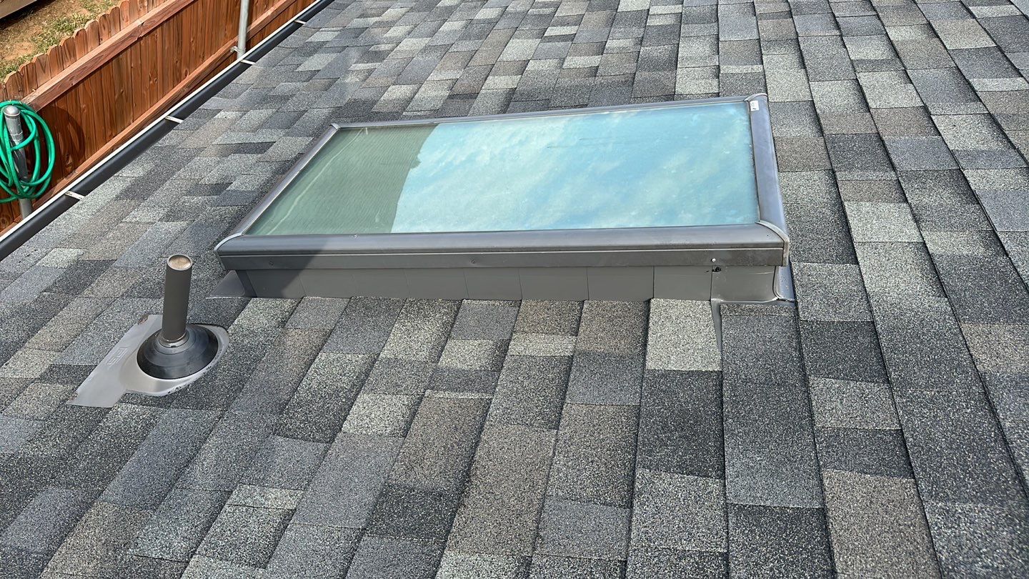 roof, vent & skylight replacement in Edmond by McCann's Roofing and Construction