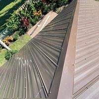 24ga 5V Crimp Medium Bronze  by Total Roofing System The Metal Roof Experts