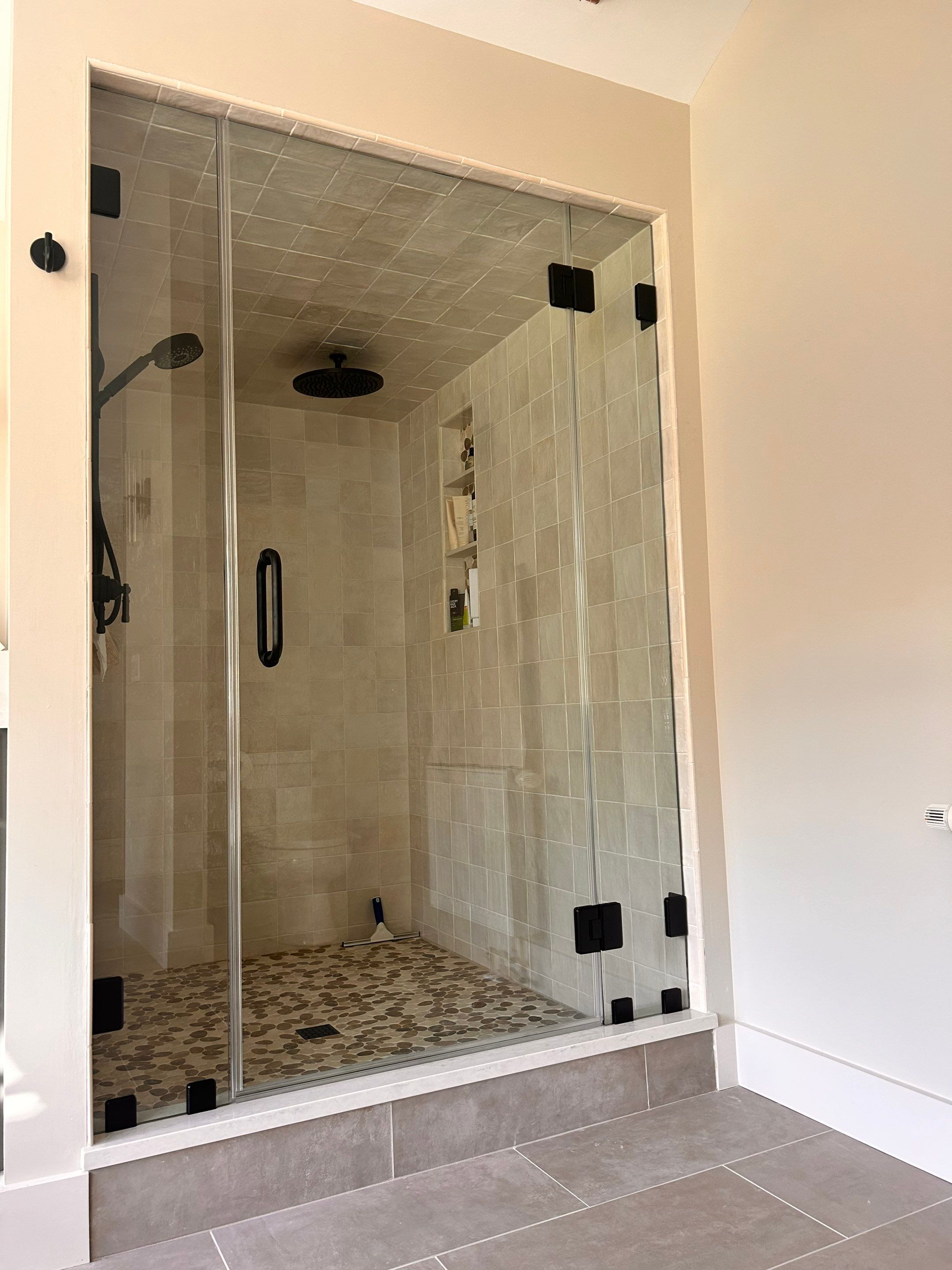 Frameless Shower Enclsoure by Cheshire Glass Company