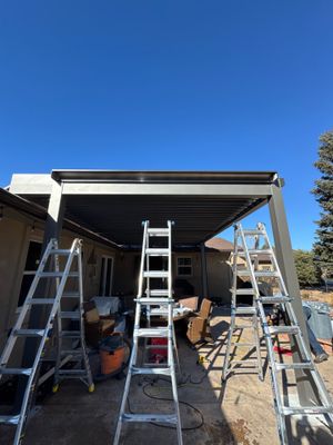 Motorized Aluminum Pergola & Exterior Screens