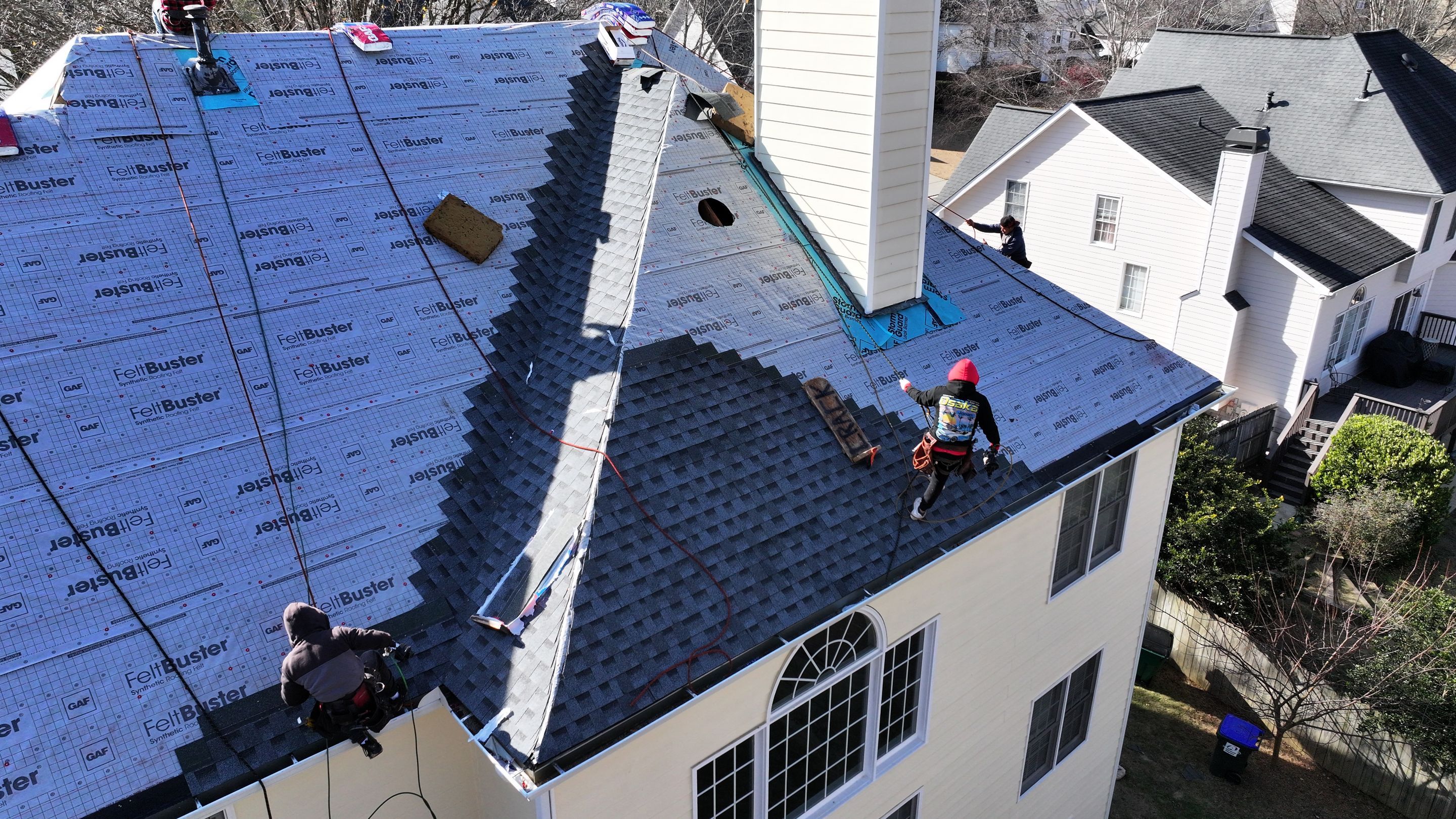 GAF Timberline HDZ in Pewter Grey by Element Pros Roofing, LLC