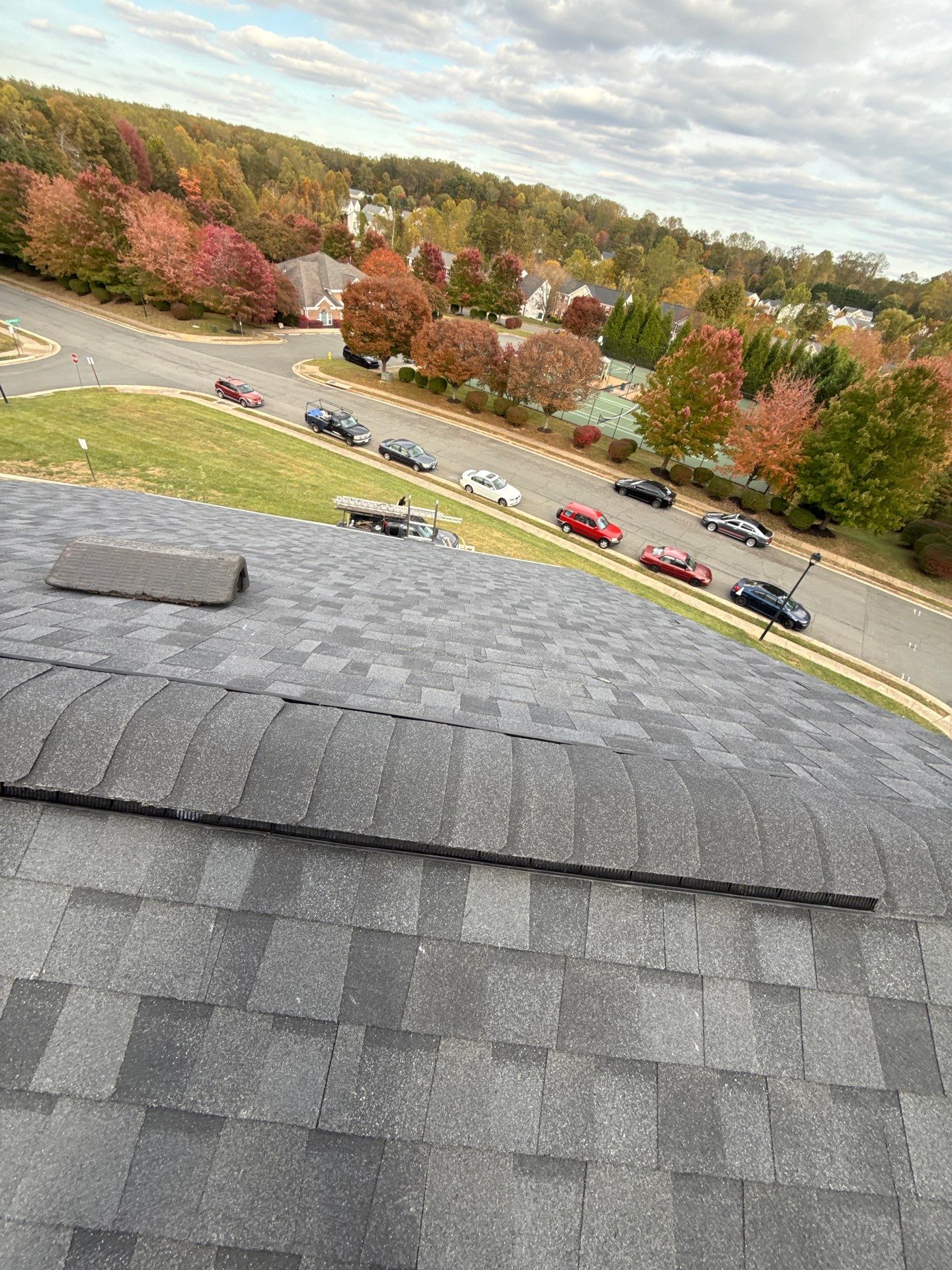 Woodbridge:Residential Roof Replacement with CertainTeed Landmark PRO in Max Def Moire Black  by RM Banning, Inc.