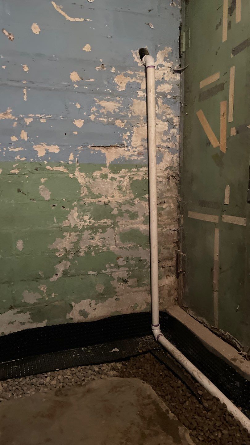 Interior Drain Tile for a South Minneapolis Basement by Waterproofing Northeast