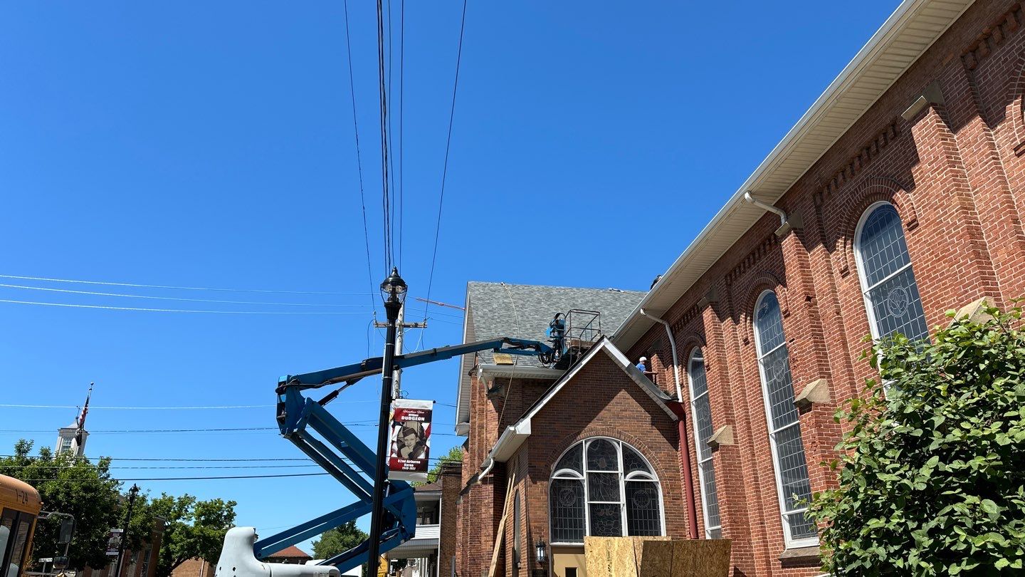 Commercial Roofing Installation using Duration Series Shingles - Estate Gray by RoofX 