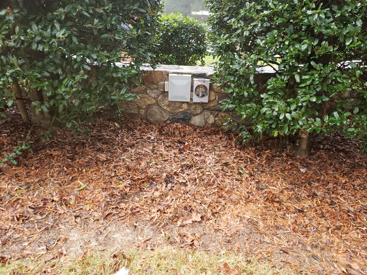 Neighberhood entrance sign cleaing using cleaner by Power Wash Masters LLC