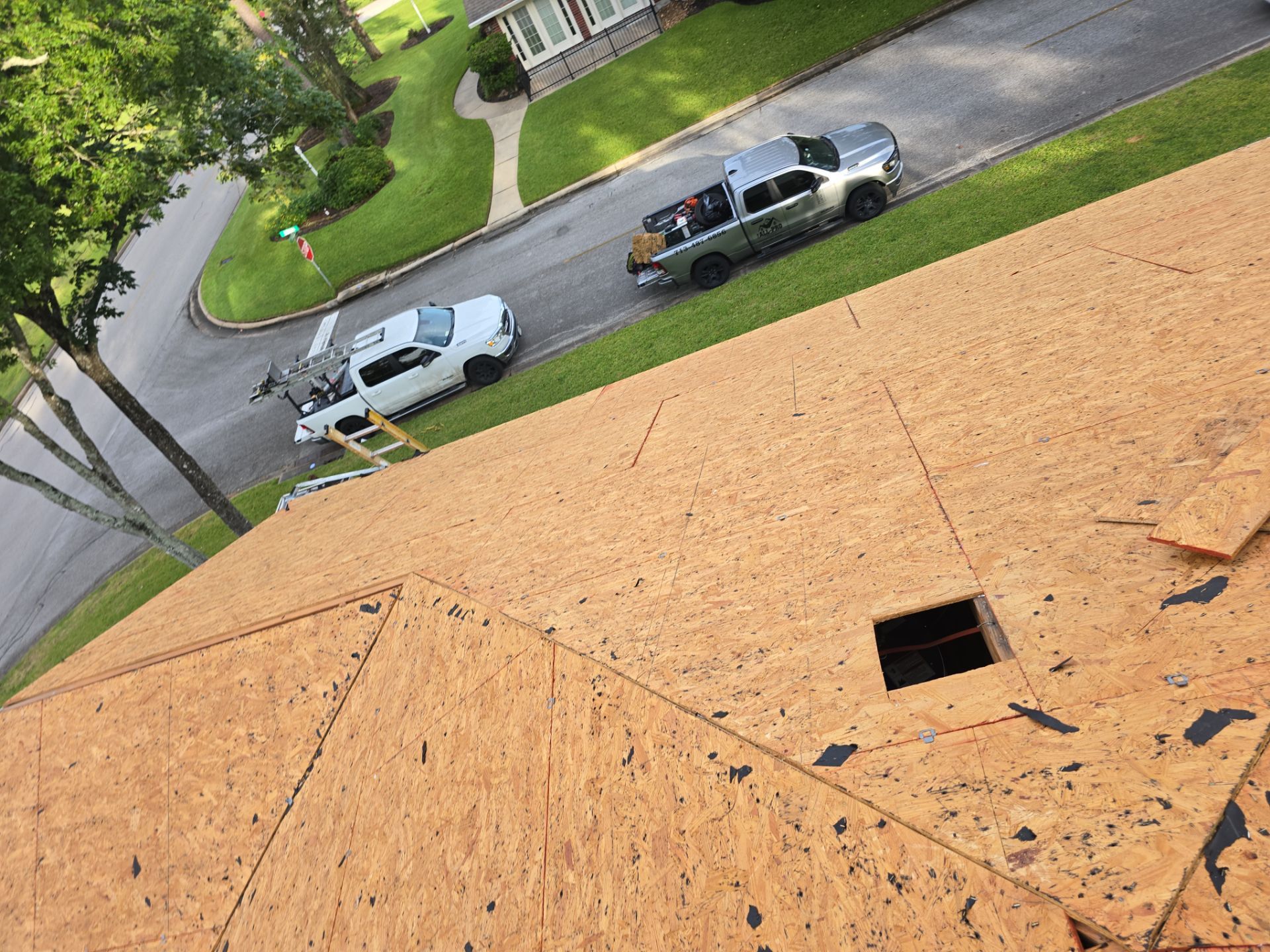 Roof Replacement Crosby by Roof Repair Company