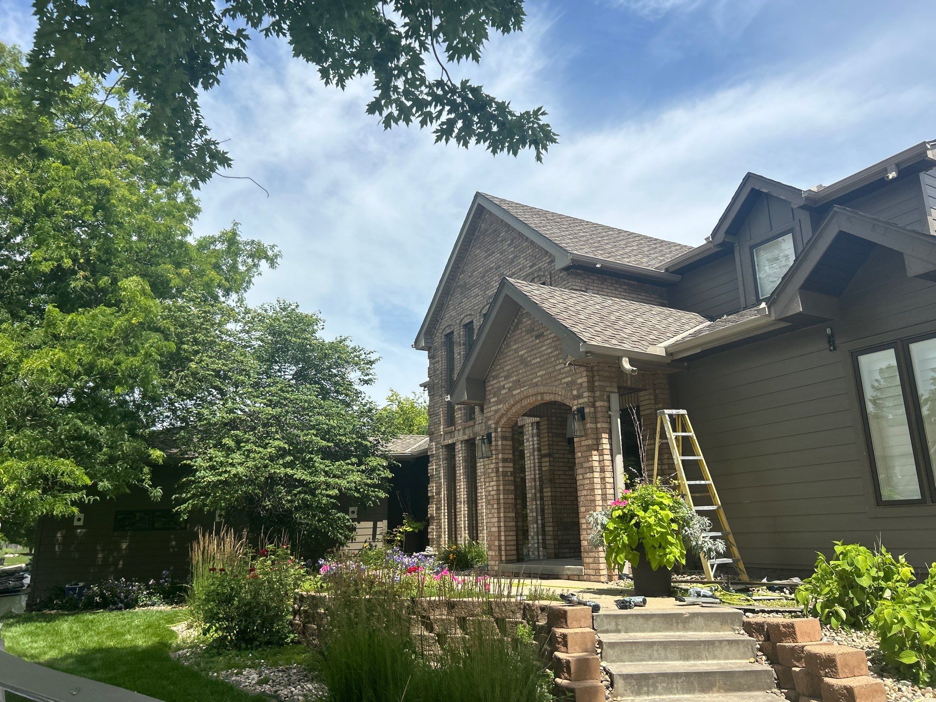 Siding and Composite Deck Renovation in Omaha, Nebraska by Carps Complete Exteriors
