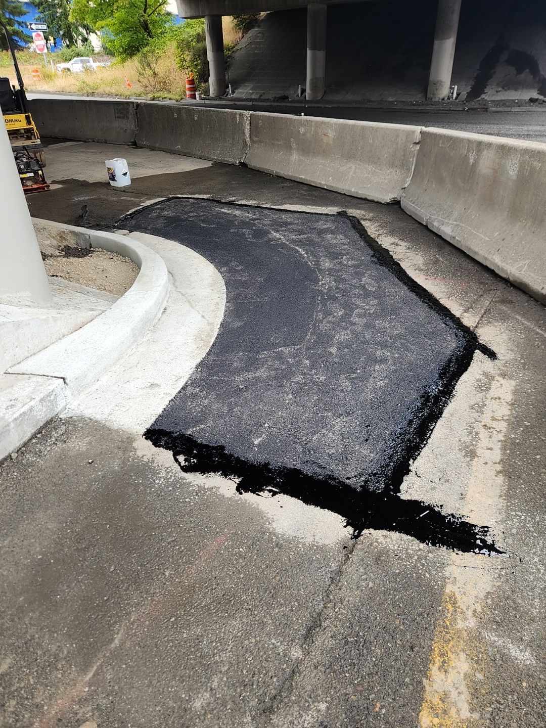 Kraemer North America | Airport Road Repair by Jireh Asphalt & Concrete Inc 