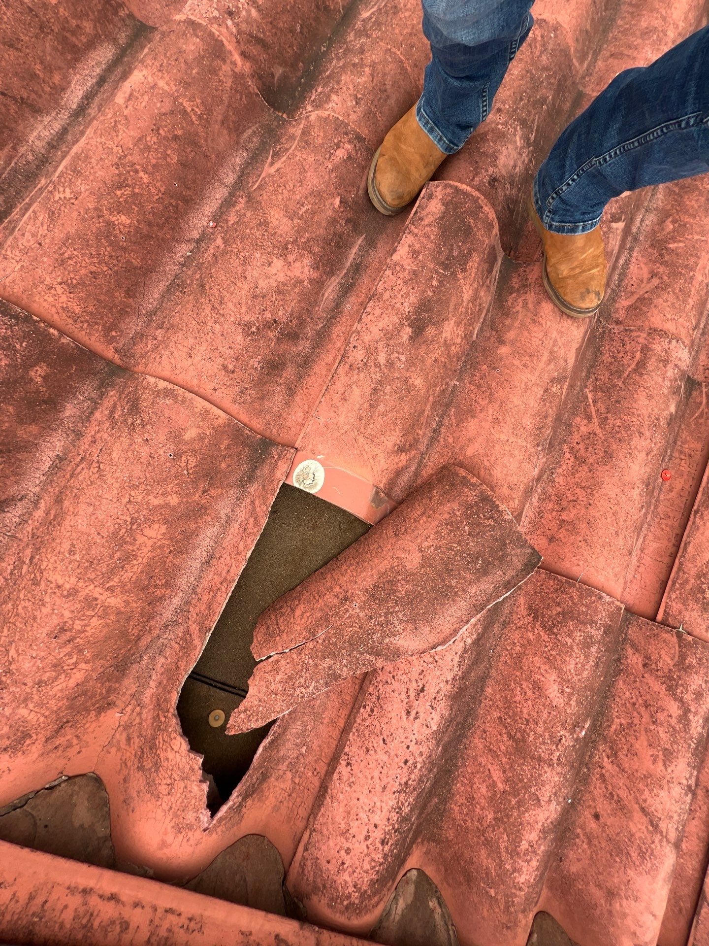 Tile Roof using tile by Roof Repair Company