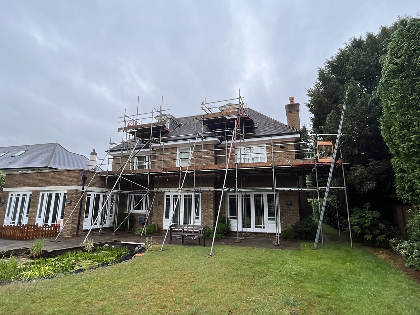 Roof Clean  - Moss Removal - Gutter Clean using Honda 15lpm Low Pressure Washing Machine by Ges Exterior Cleaning ltd