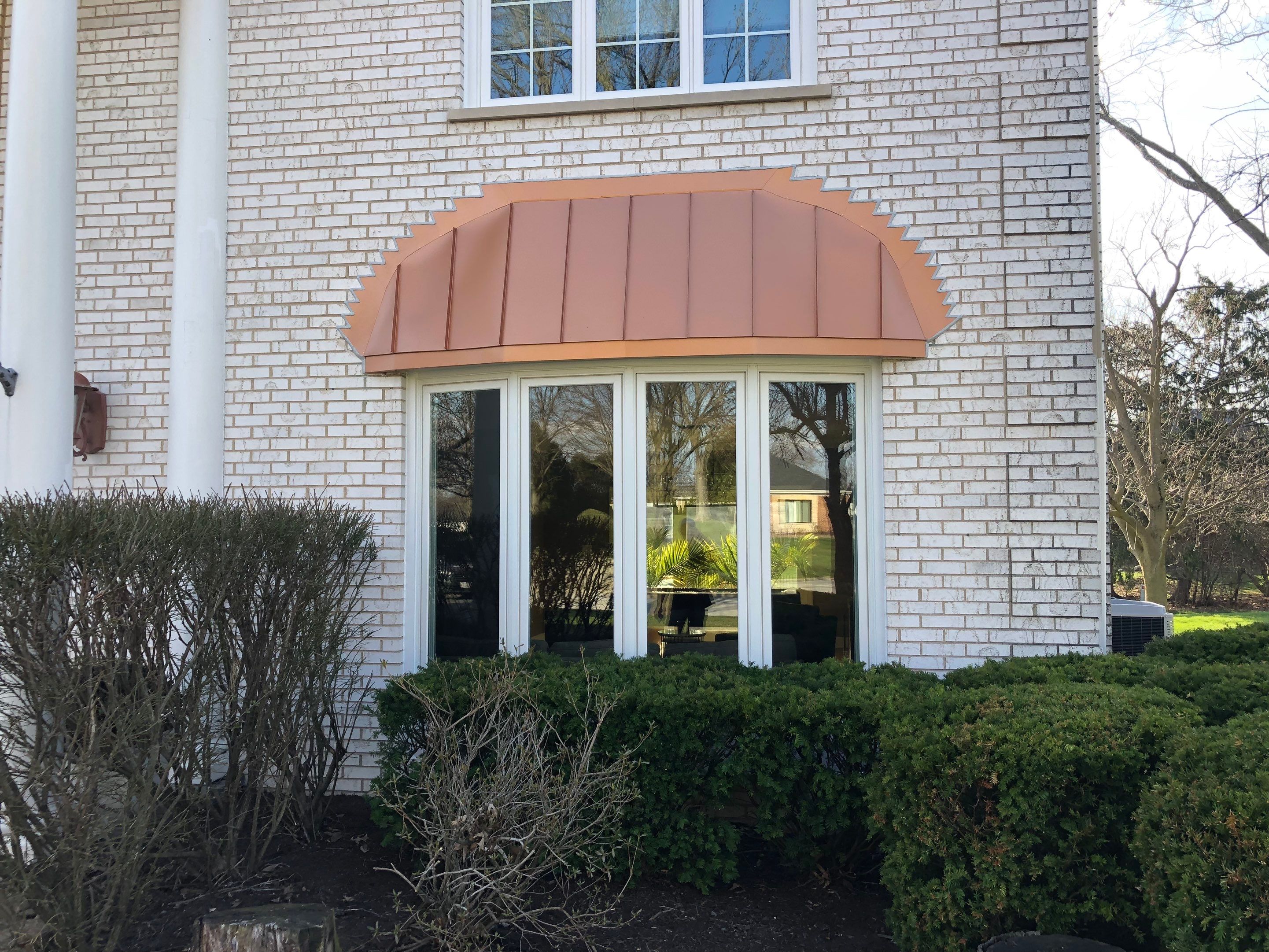 Copper awnings by Optimal Home Improvement 