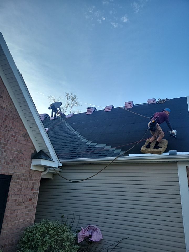 Roof Replacement using 7/16-in x 4-ft x 8-ft OSB Sheathing by RGR Construction and Roofing, LLC