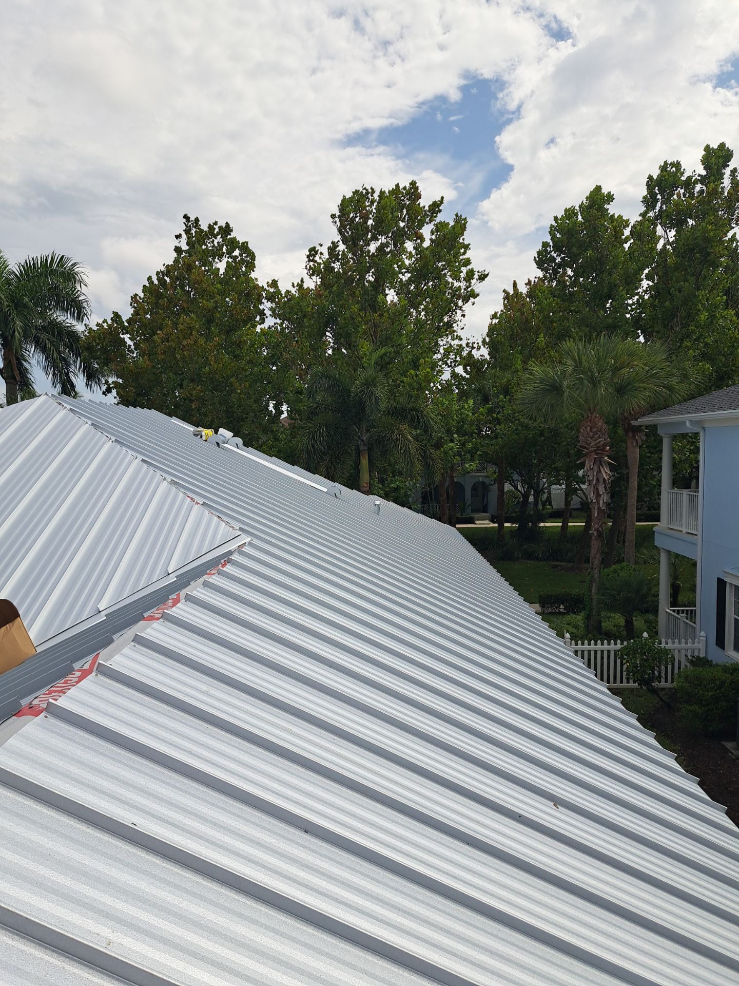 24ga 1.5" Mechanical Seam Mill Finish by Total Roofing System The Metal Roof Experts