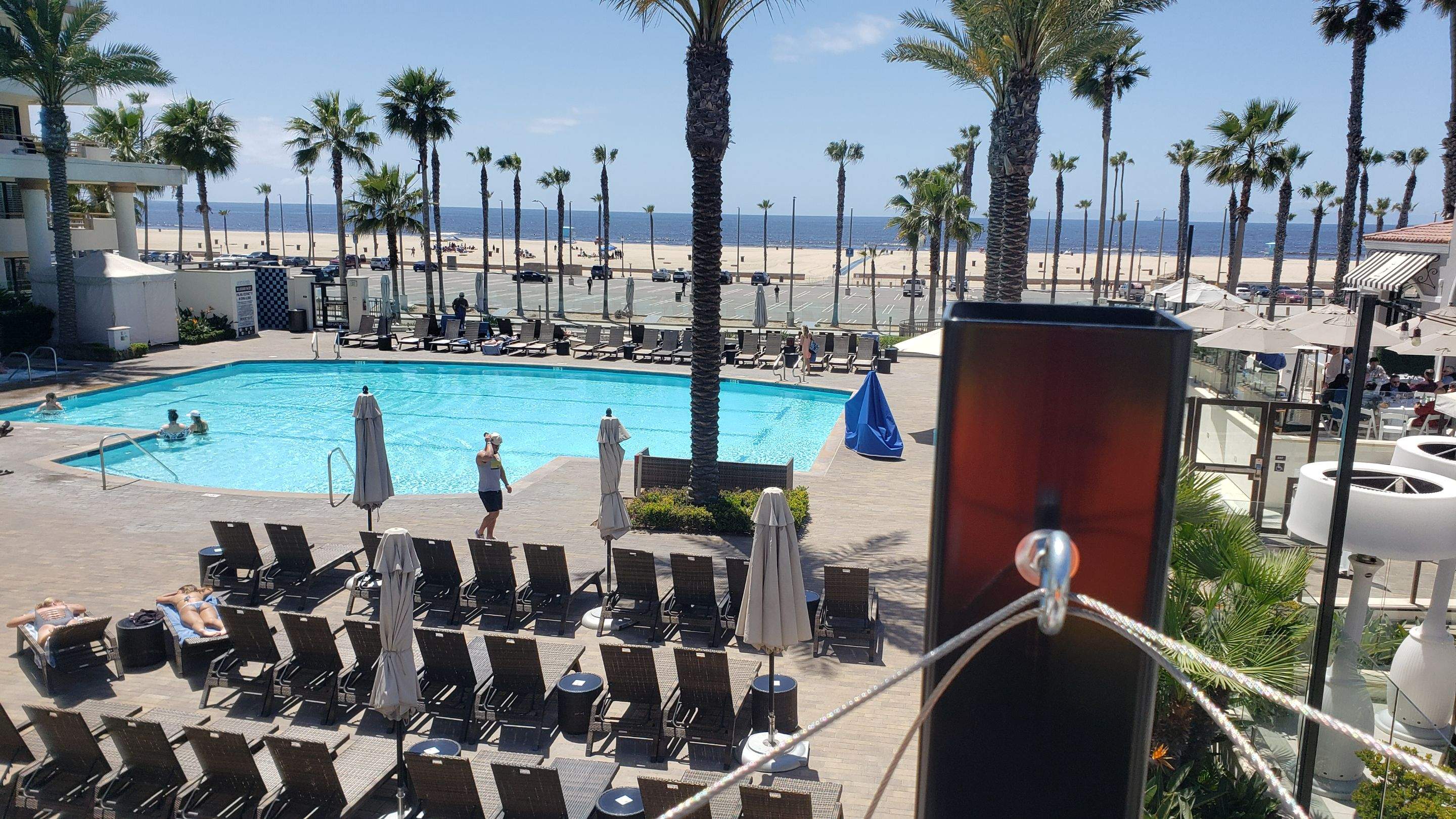 Hilton Waterfront Bistro Light Install by BrightLife Designs llc
