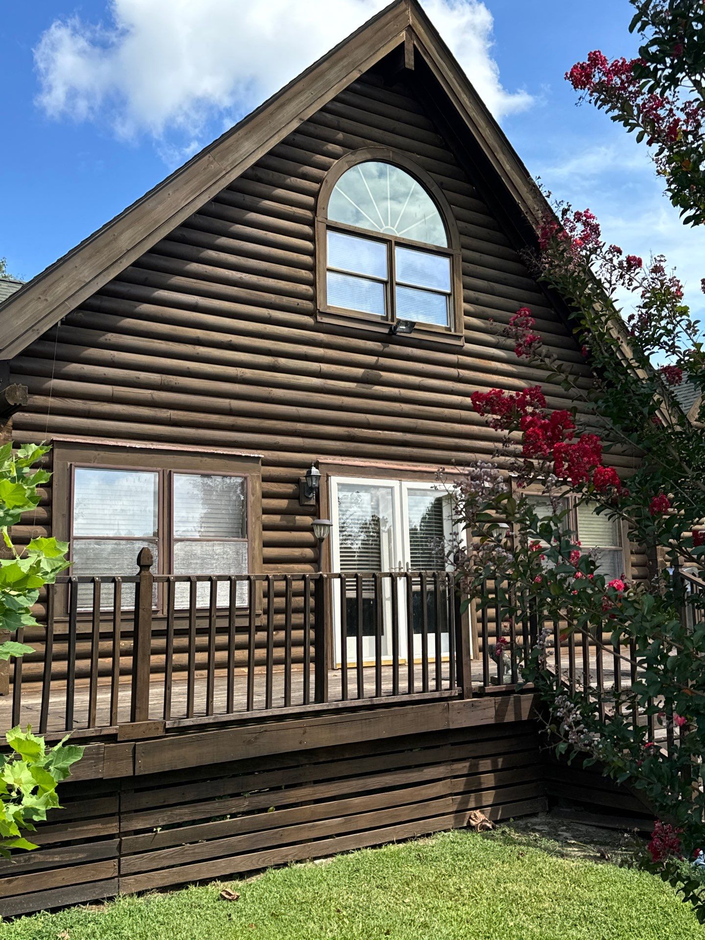 Smithfield Log Cabin by AKK Painting LLC