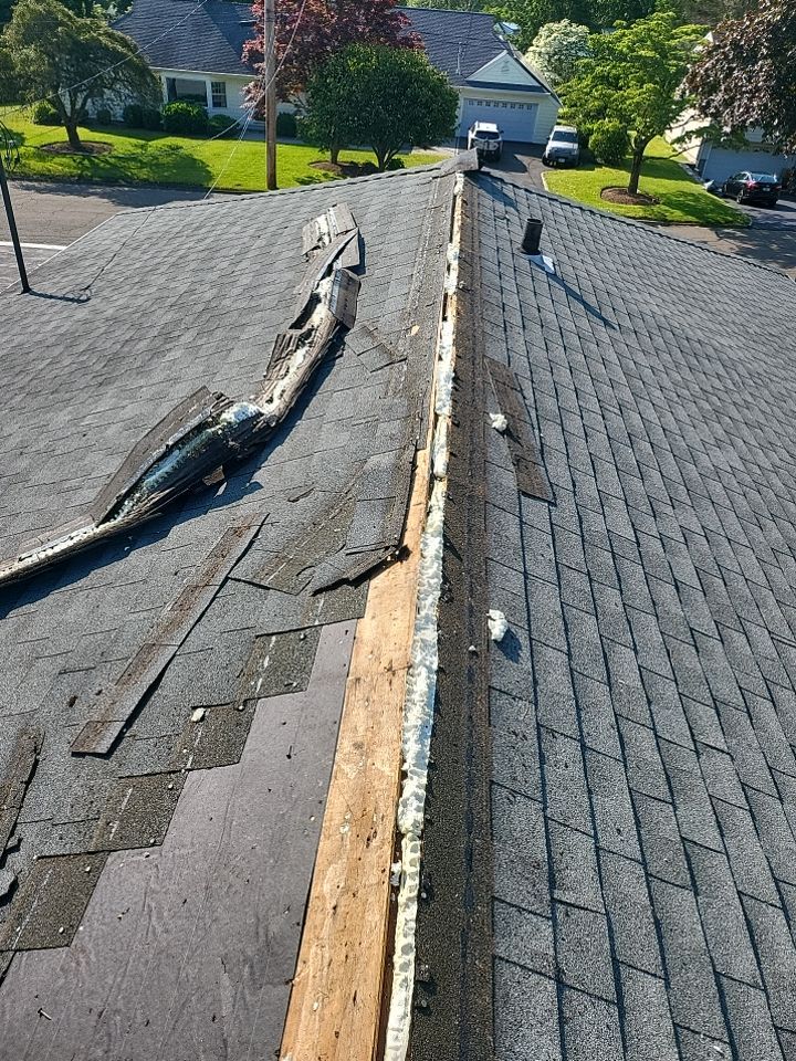 Residential Roofing Installation using Owens Corning Duration Onyx Black by A Plus Exterior