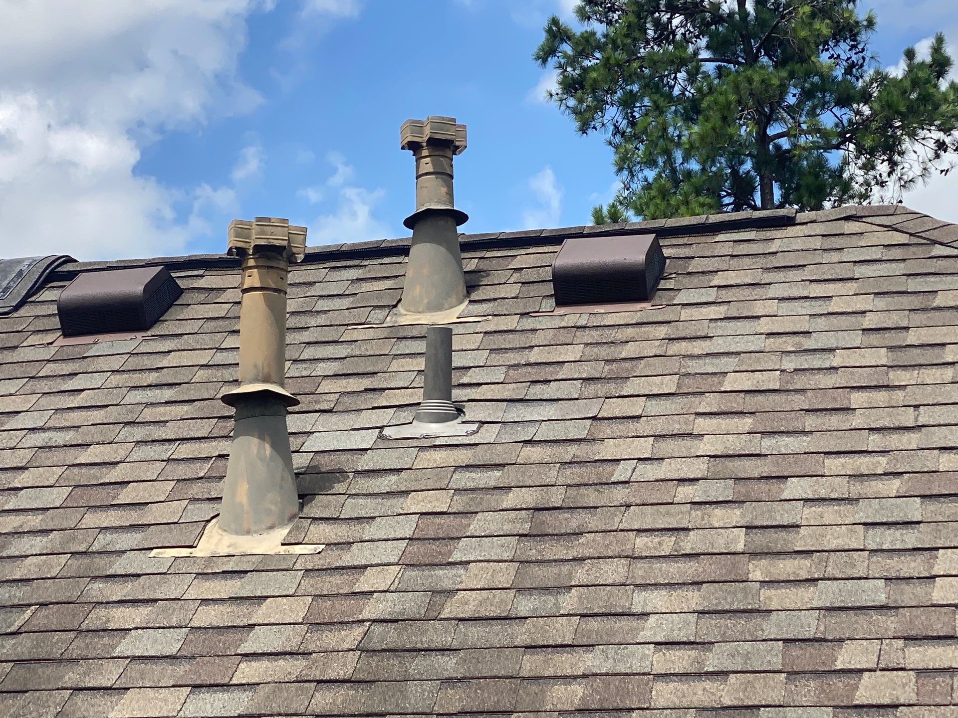 Hail Damage using Owen's Corning Duration (Lifetime) Shingles by Roof Repair Company