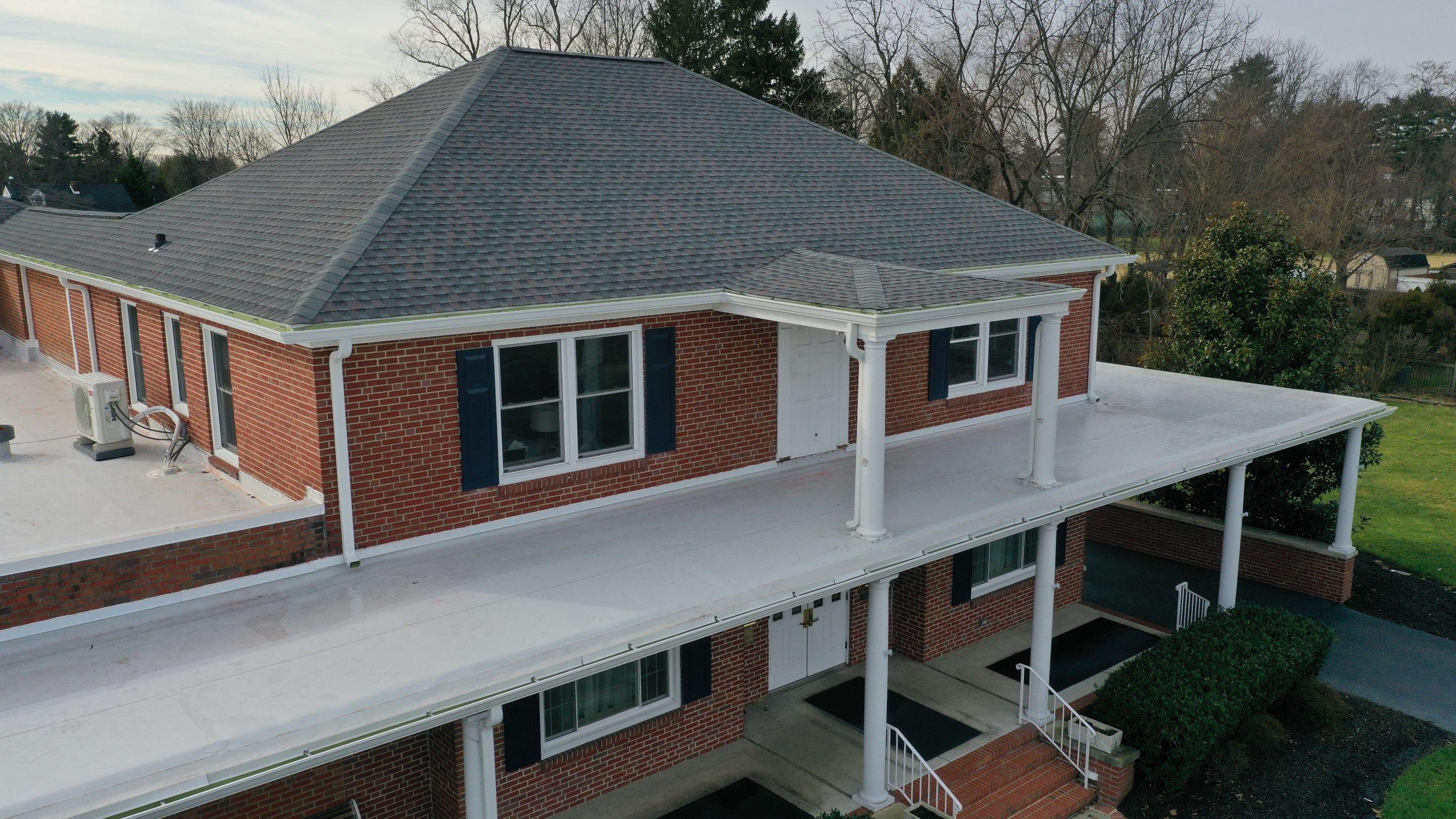 Commercial Roofing Installation using GAF Timberline / GAF TPO by All Site Roofing