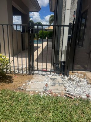Pool Gate Installation In Naples
