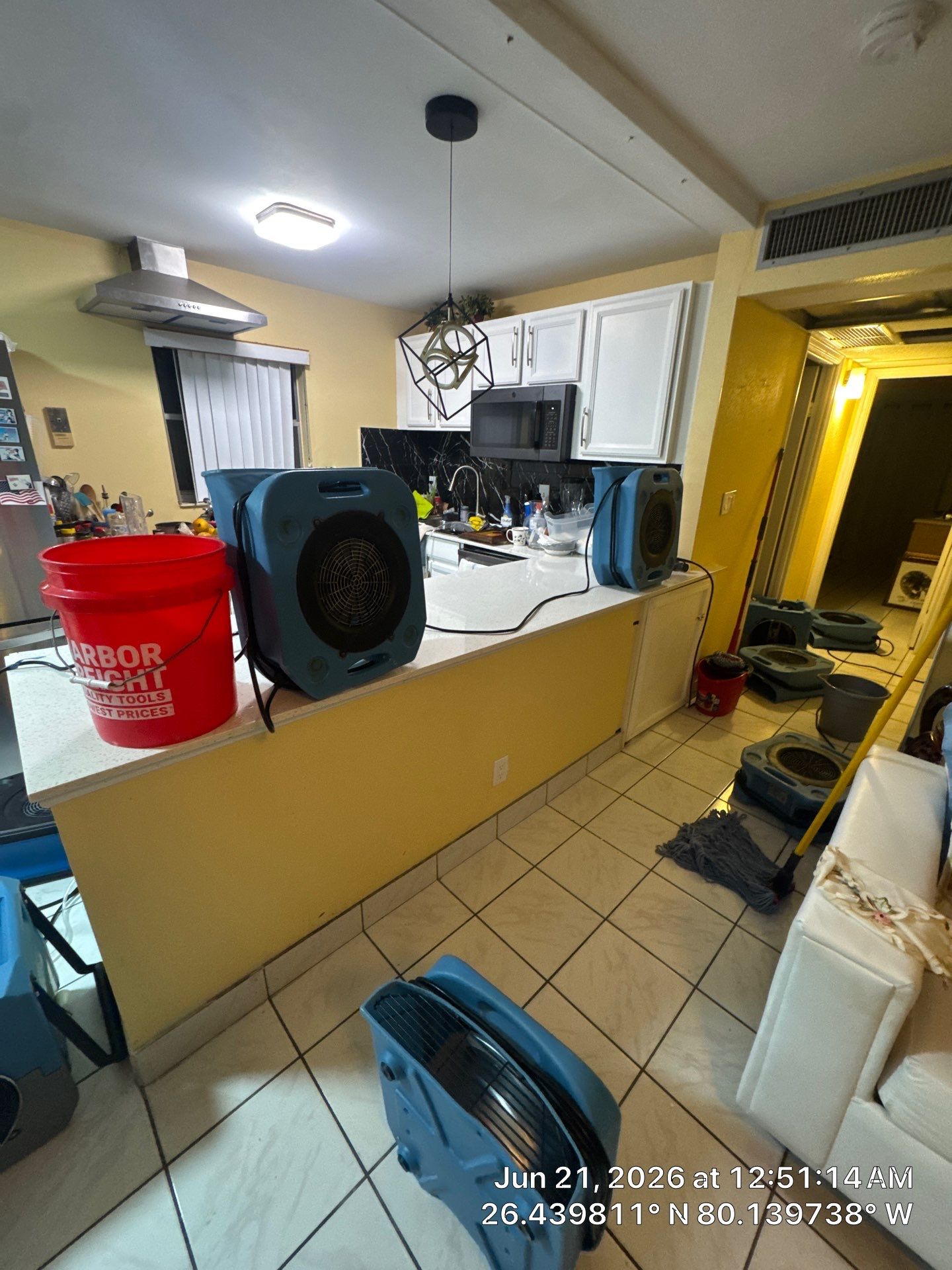 Water Damage Mitigation and Structural Drying in Delray Beach by SuperClean