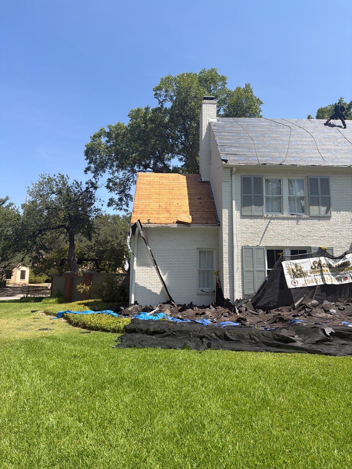 Comprehensive Malarkey Windsor Shingle Roof Replacement in Wichita Falls by Shearman Roofing & Construction