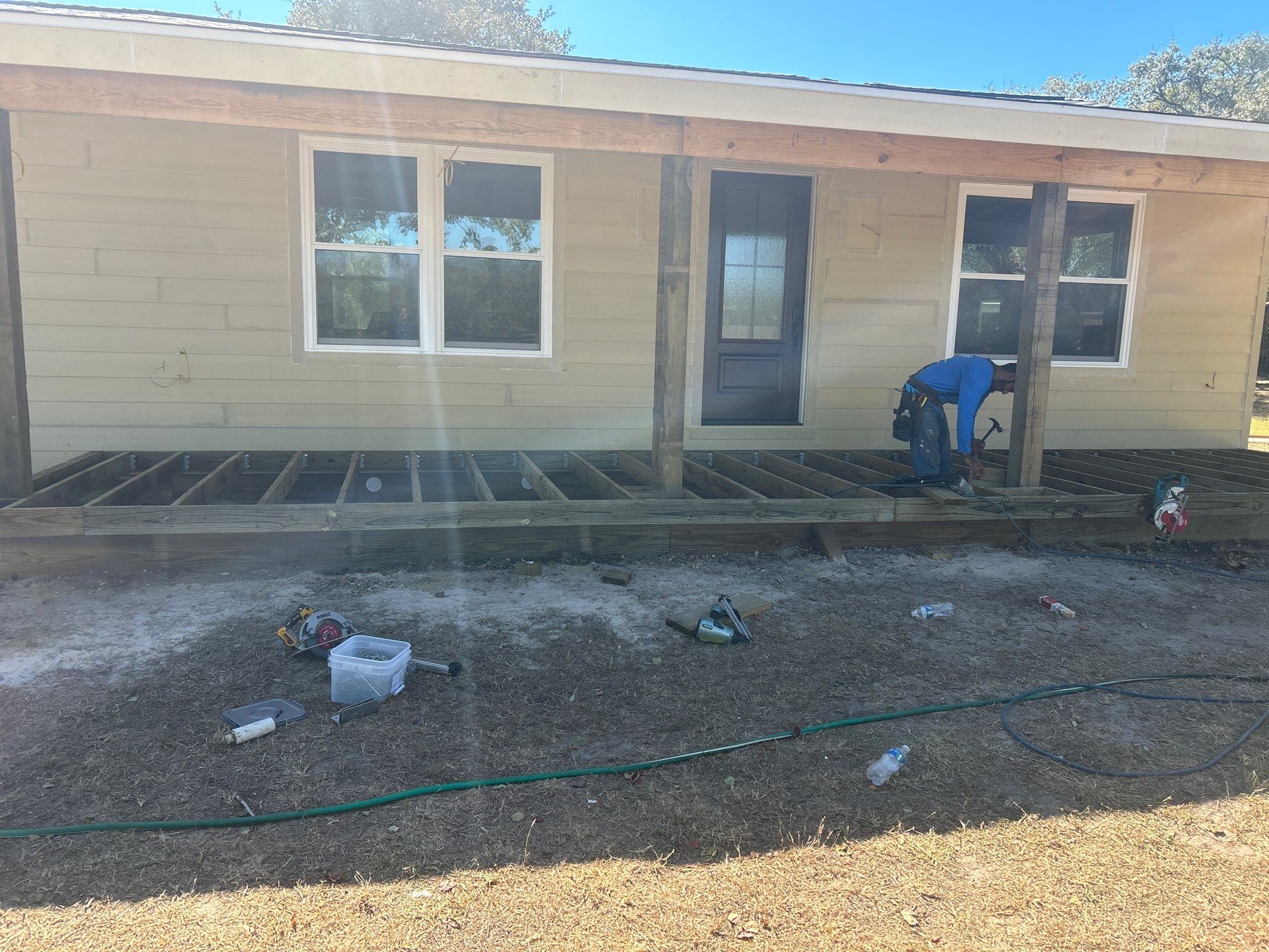 Patio? We got you Covered! by Bayfront Roofing and Construction