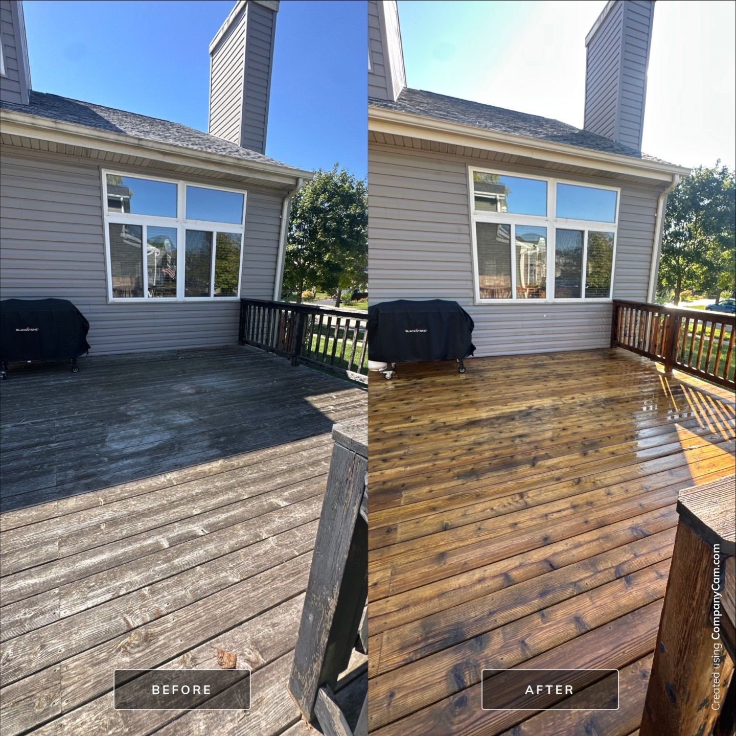 Project in Lakemoor by Simmons Power & Soft Washing