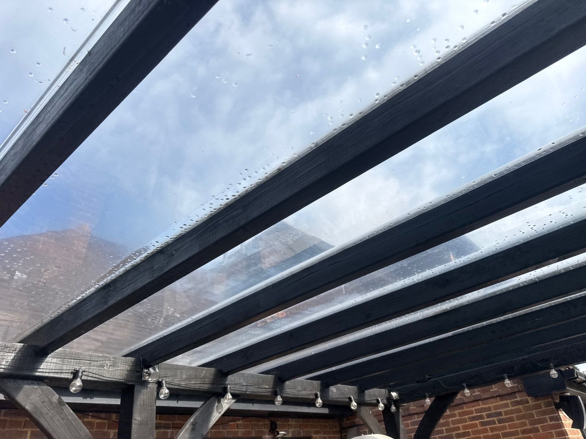 Patio and Pagola clean by Ges Exterior Cleaning ltd