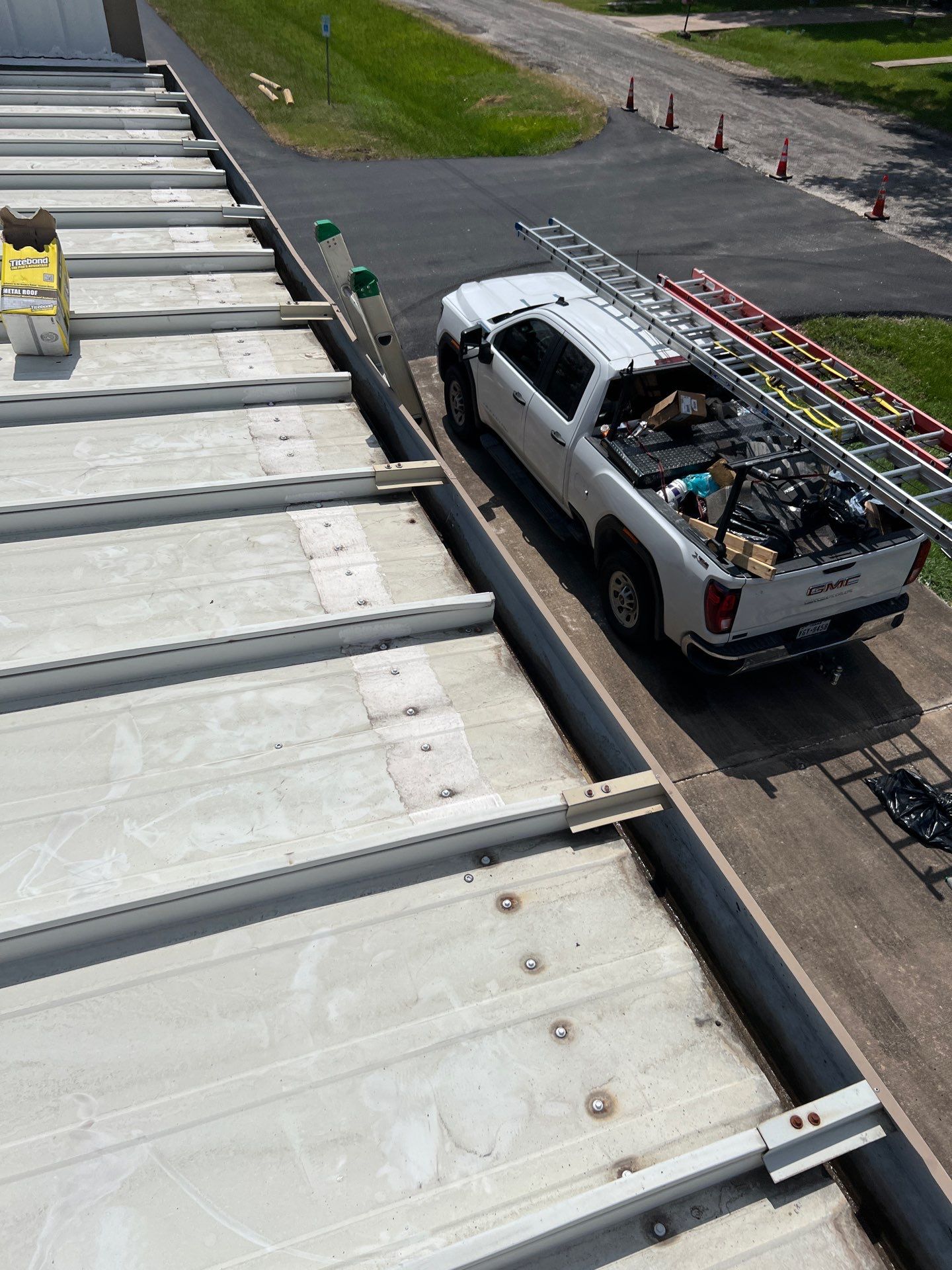 Commercial Roofing Repair using Metal by Roof Repair Company