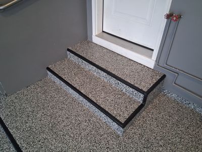 Garage Epoxy Floor Transformation!