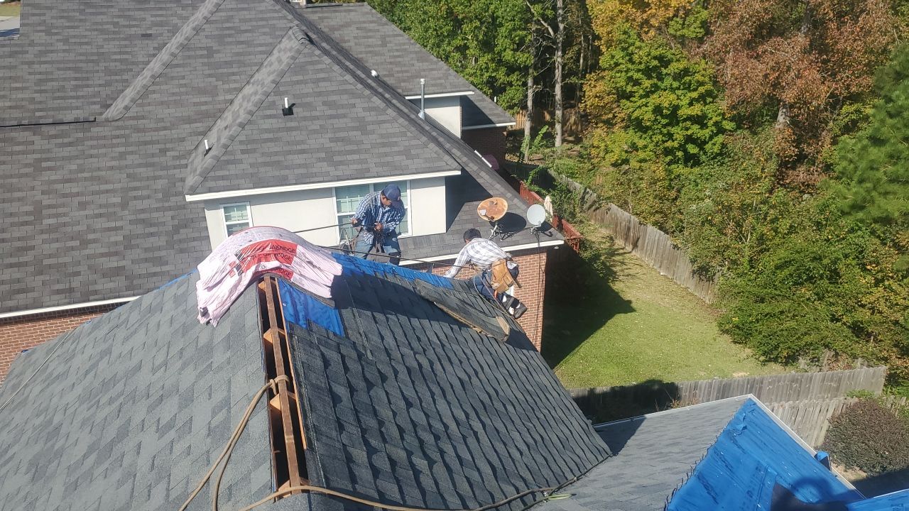 Residential Roofing Installation using Owens Corning by Inspector Roofing and Restoration