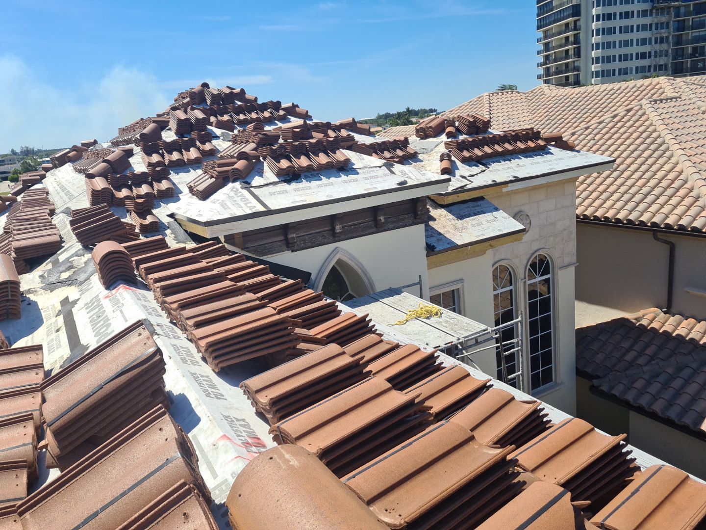 Residential Roofing Installation using Eagle Roofing Tile by BLUES BROTHERS ROOFING