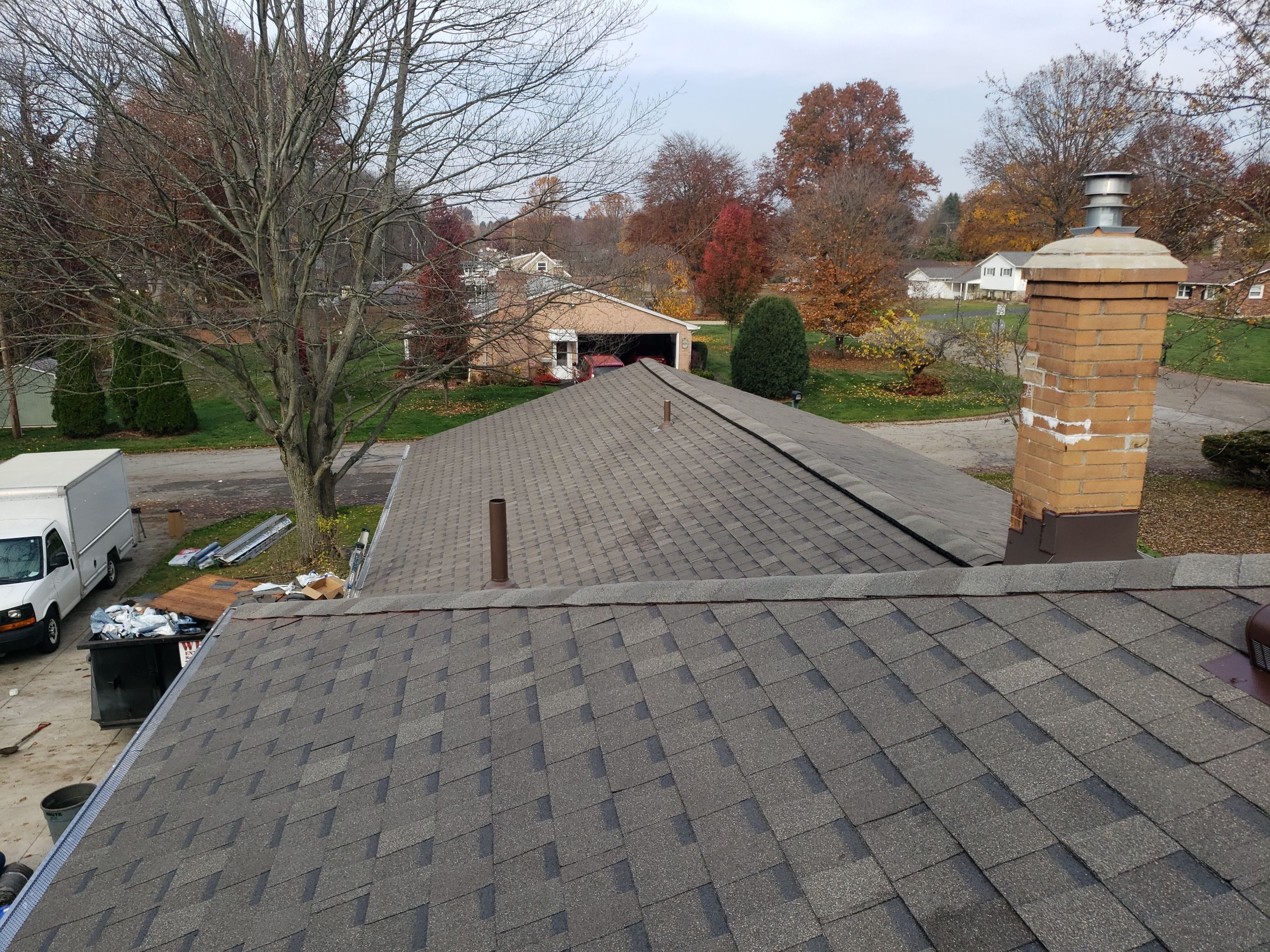ATLAS PINNACLE COLOR: PRISTINE SCOTCHGARD WEATHERED DRIP EDGE: MUSKET BROWN by Eagle Eye Roofing