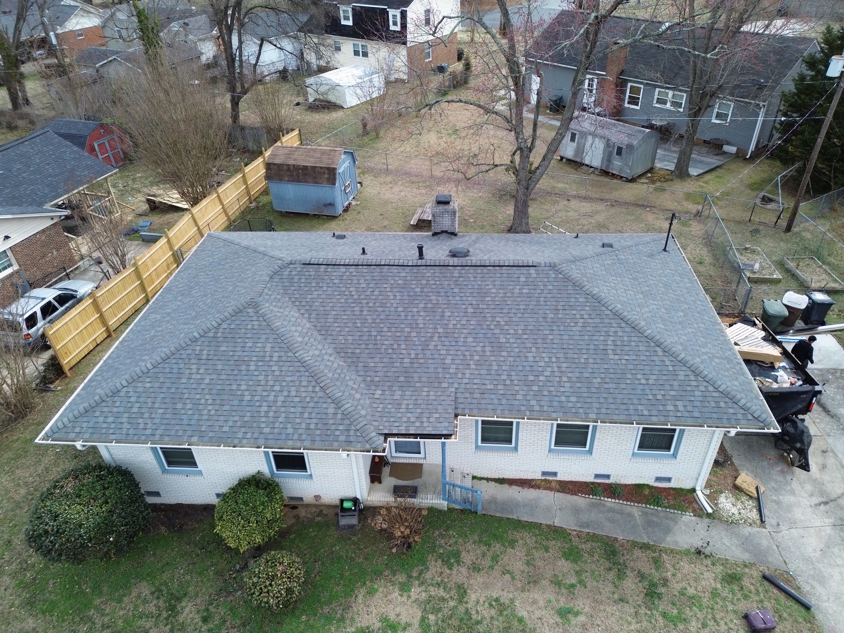 Roof replacement by hail and wind damage by Just Brilliant Restoration JBR