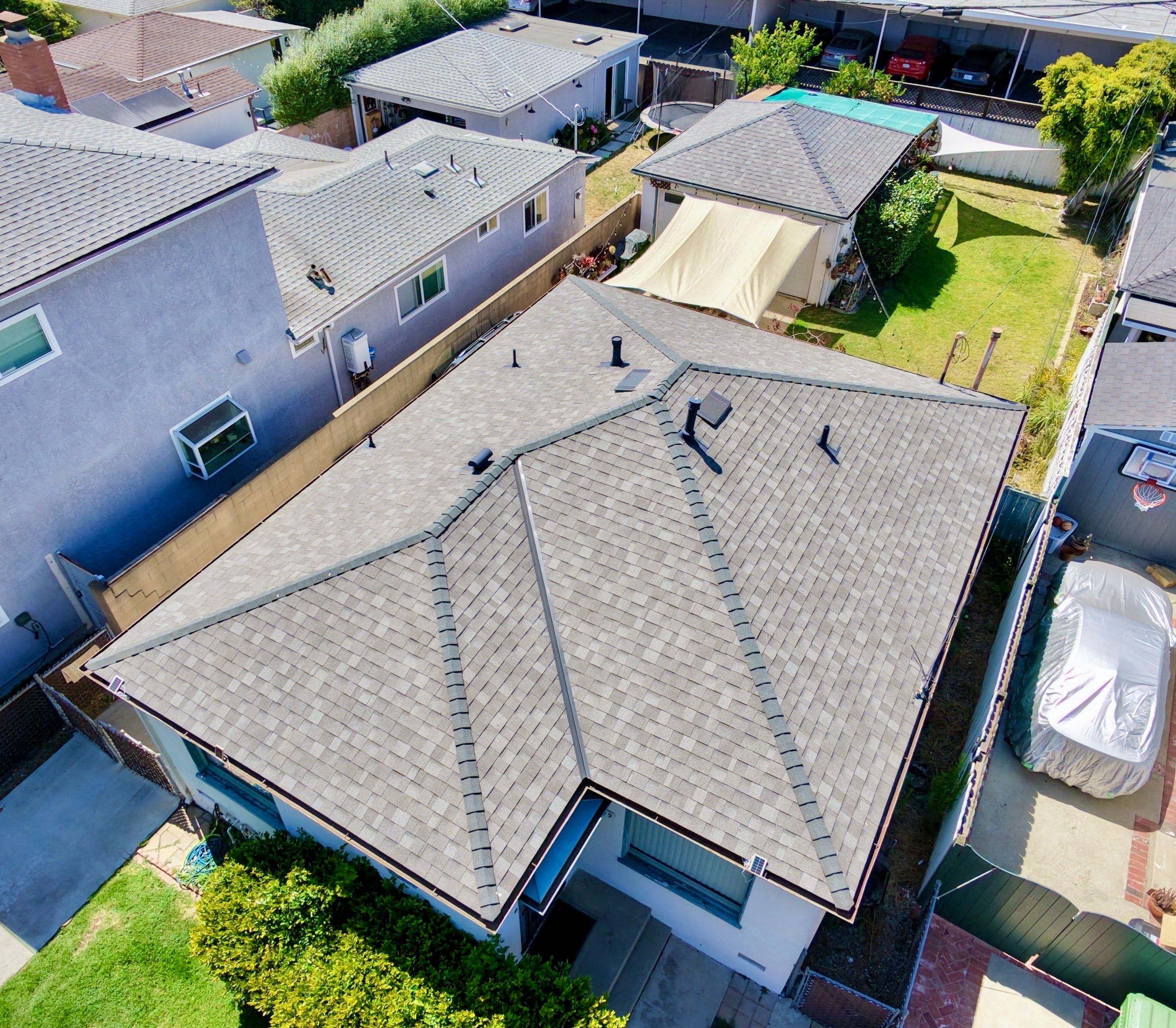Residential Reroofing Project in Los Angeles by Hull Brothers Roofing