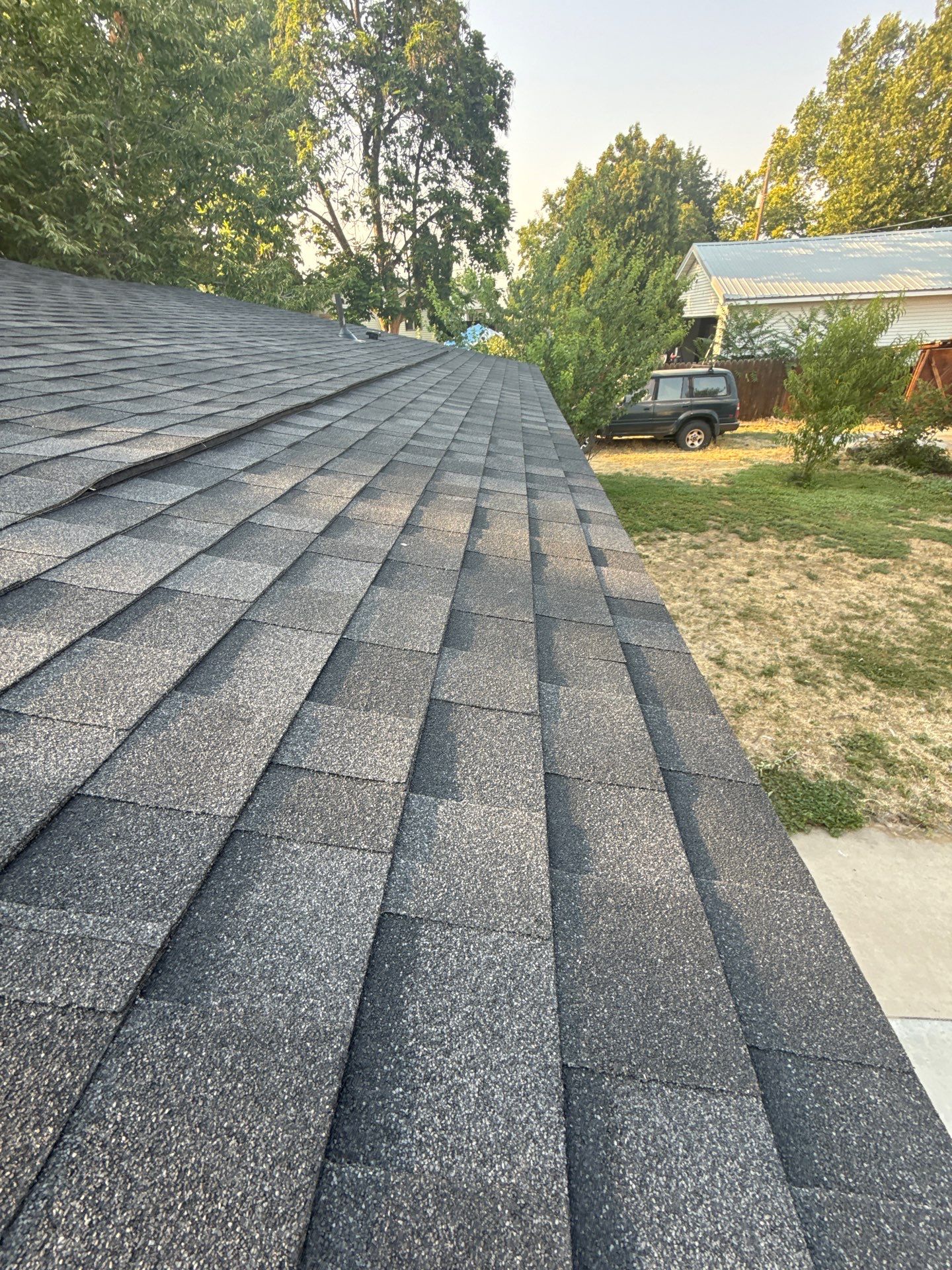 Parma Residential Roof Replacement with Gray Architectural Shingles by Olive Roofing