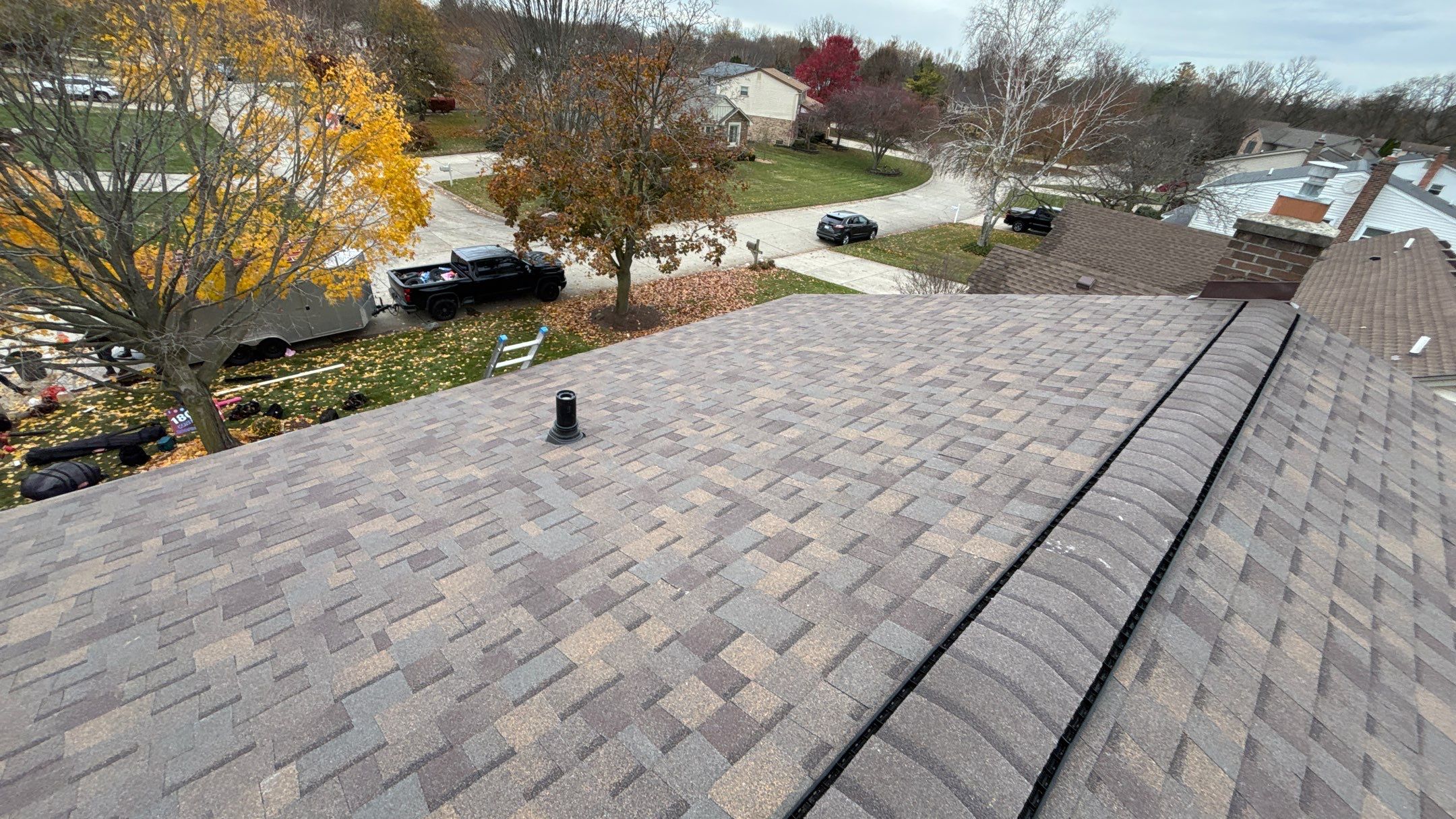 Roof Replacement using Owens Corning Teak by 180 Contractors