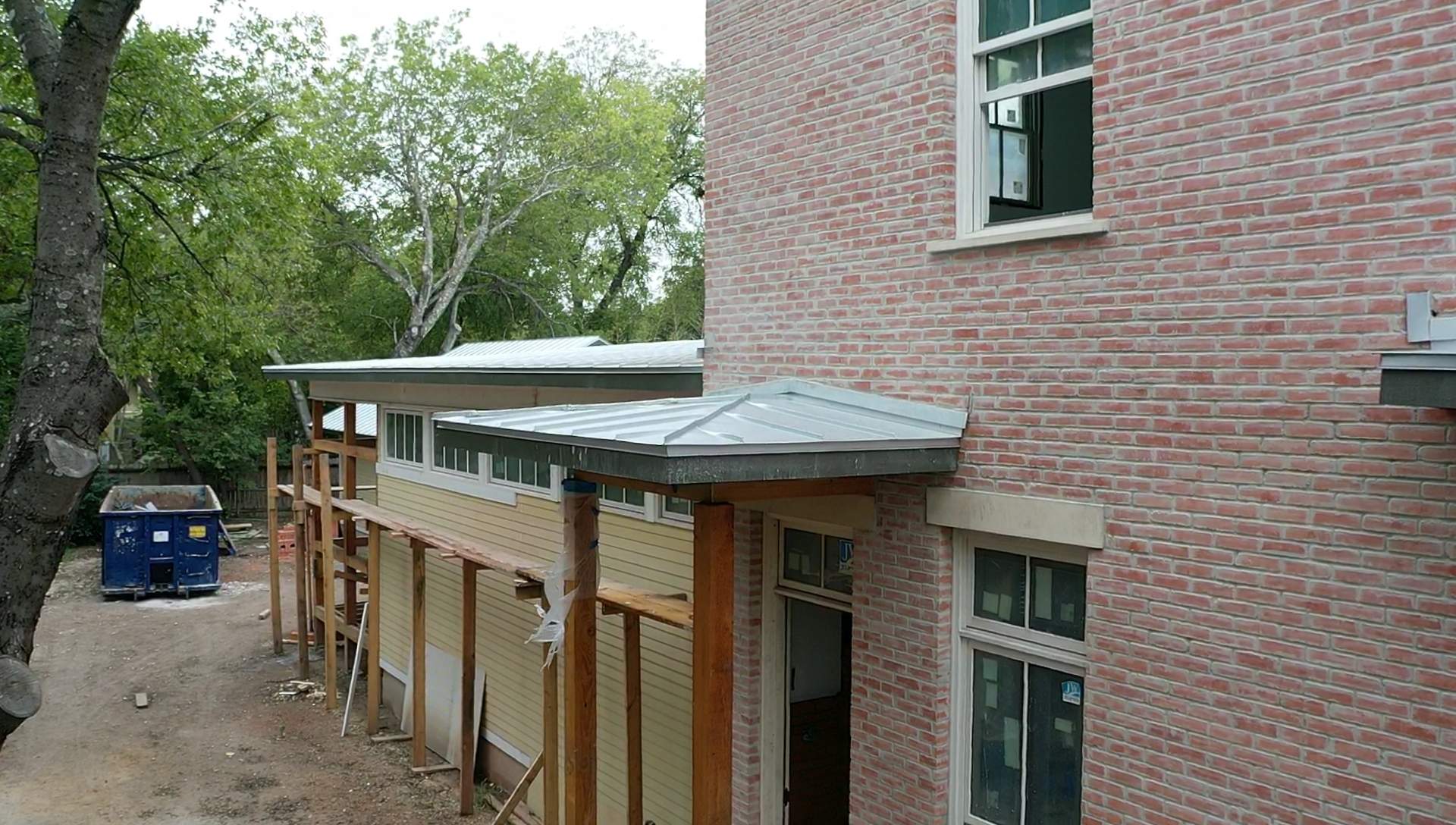 Residential Metal Roof Installation using McElroy Metal by Premier Roofing and Contracting