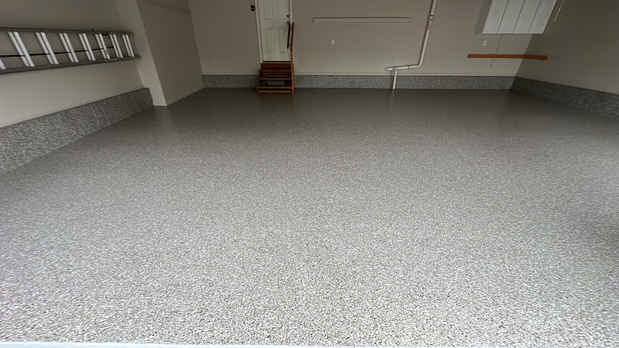 Mike & Carrie's Floor Turned Out Just How They Thought by Banner Garage